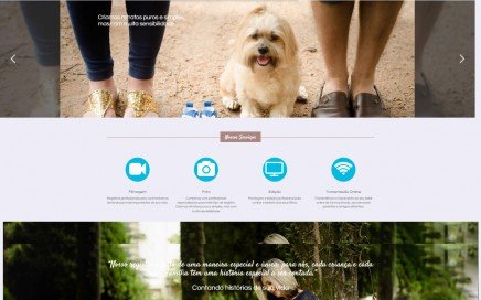 Site Institucional em WordPress