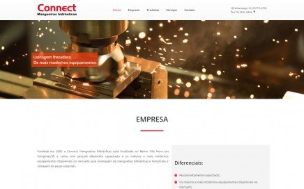 Site Institucional em WordPress