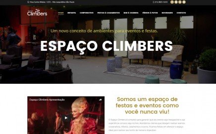 Site Institucional em WordPress
