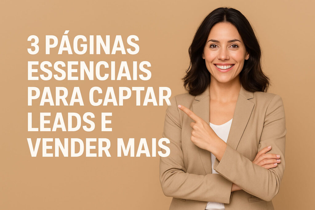 Do Contato à Venda: 3 Páginas Para Seu Sucesso Online