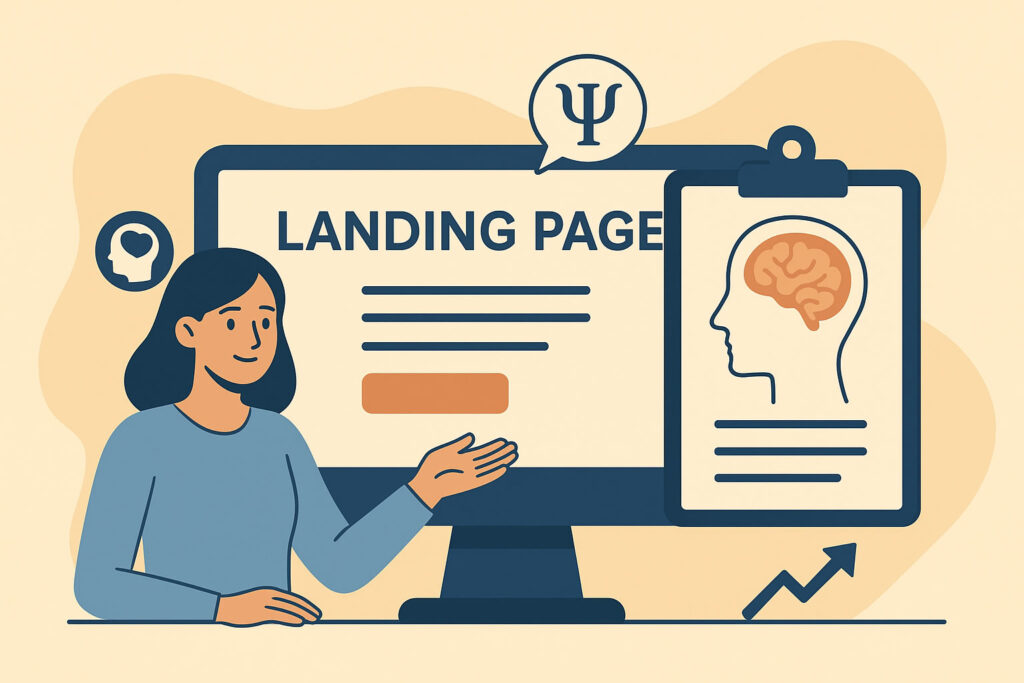 Landing Pages e Páginas de Vendas para Psicólogos