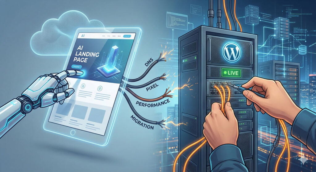 Ajustes Técnicos em Páginas Criadas IA