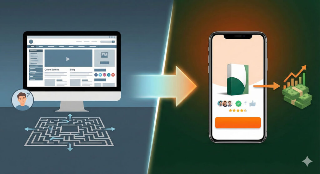 Site Institucional vs. Landing Page: Em qual investir?
