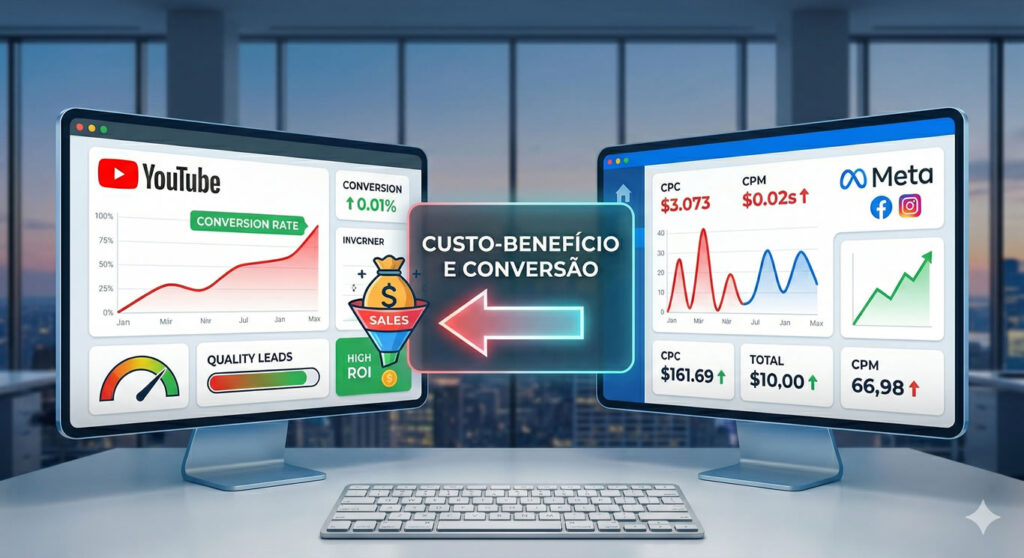 Investir no Instagram/Facebook Ads ou no YouTube Ads?